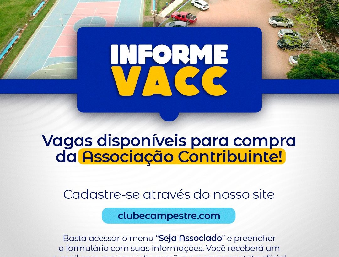 VAGAS DISPONÍVEL PARA CONTRIBUINTE